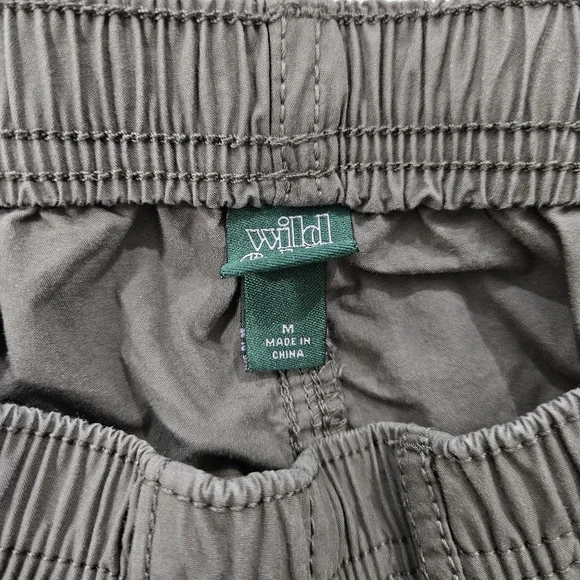 Wild Fable Cargo Pants with Elastic Waist in Gray Women’s Size M - Picture 6 of 6